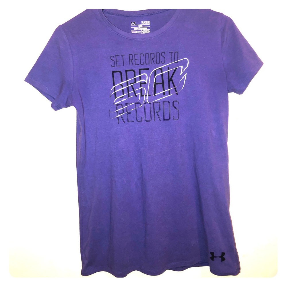 Girls Under Armour Stephen Curry Short Sleeve Tee